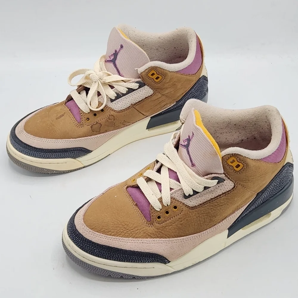 Nike Air Jordan 3 Retro Winterized Archaeo Brown Sneakers Rare Trainers Size 8.5